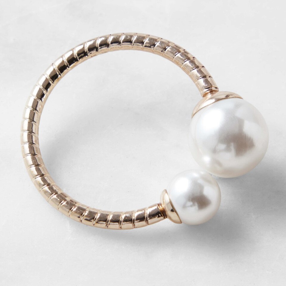 Pearl Napkin Rings, Set of 4 Williams Sonoma Australia